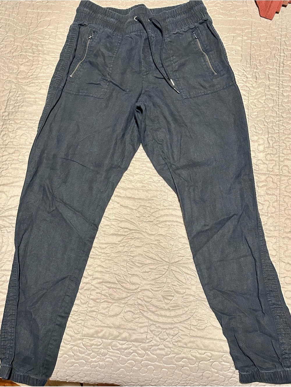 Athleta Woman’s Linen  Drawstring Jogger Pants